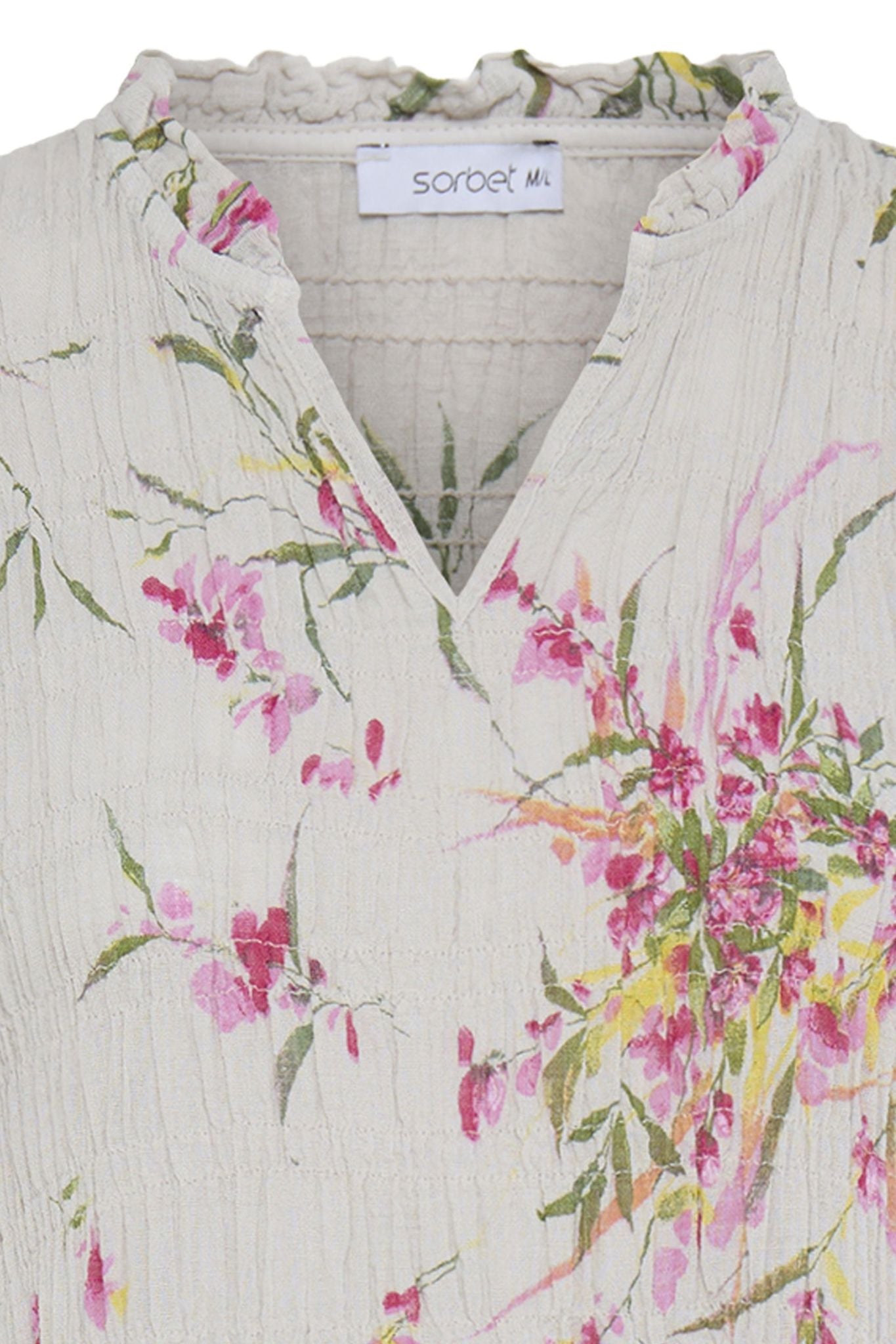 Sbalexa G Long Flo Dress Beige