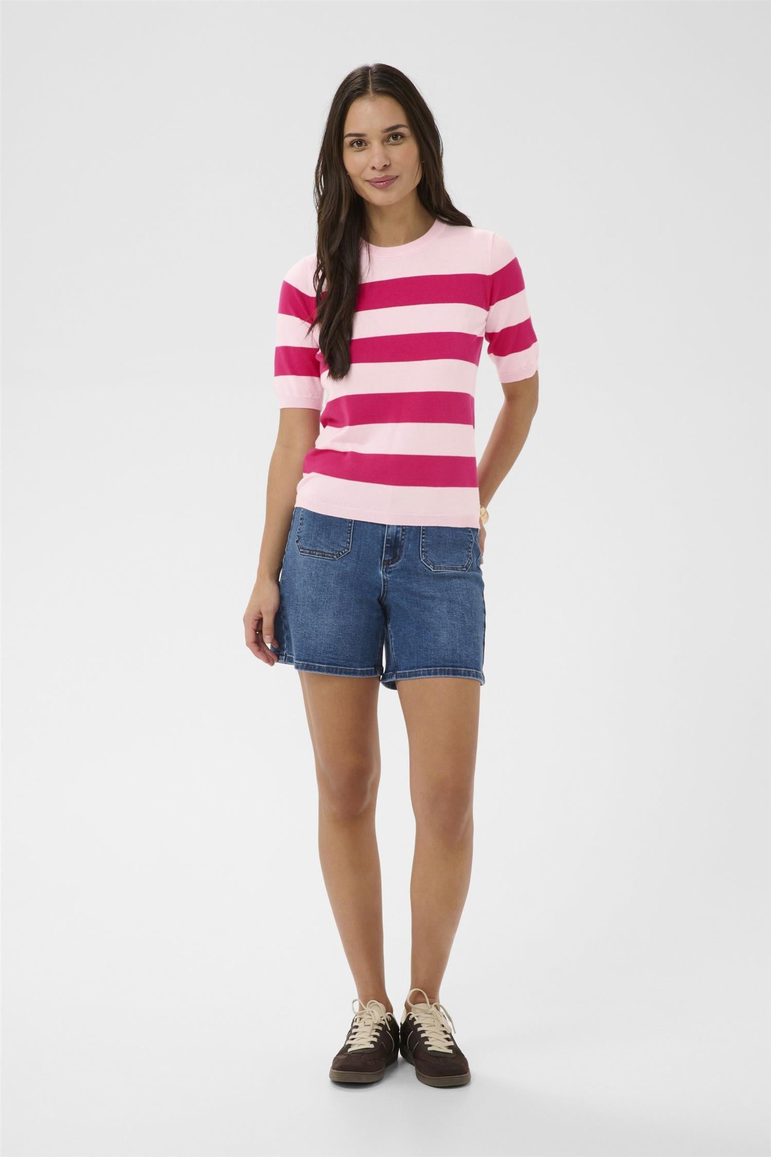 Kalizza Striped Knit Rosa