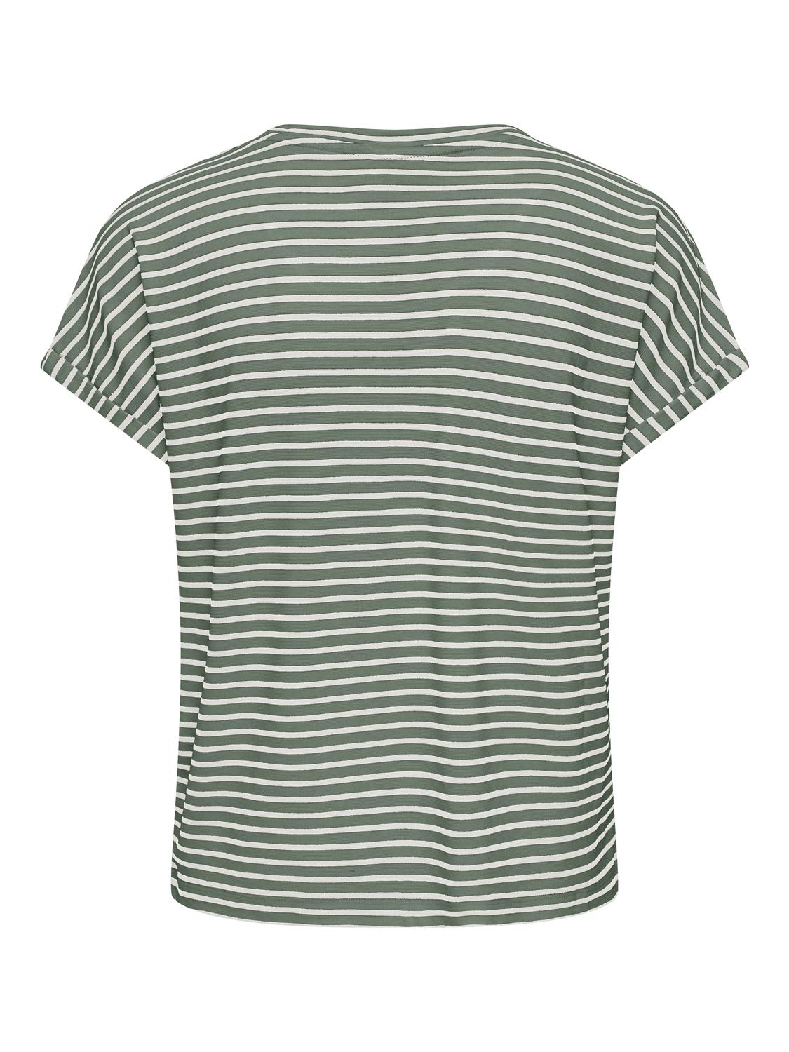 JDYSISSY S/S O-NECK TOP JRS NOOS Grønn