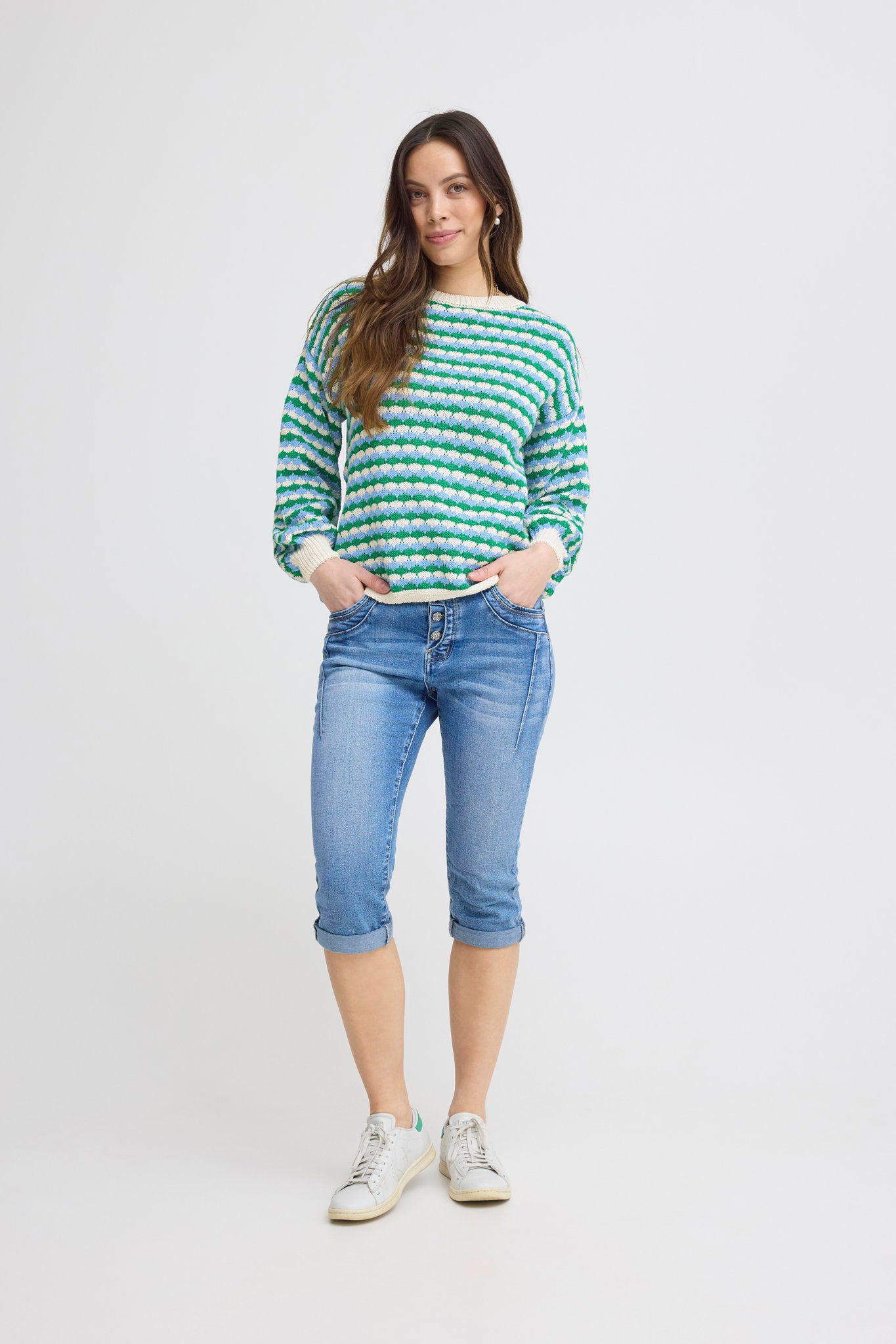 Sbsyrana Knit Blouse Grønn