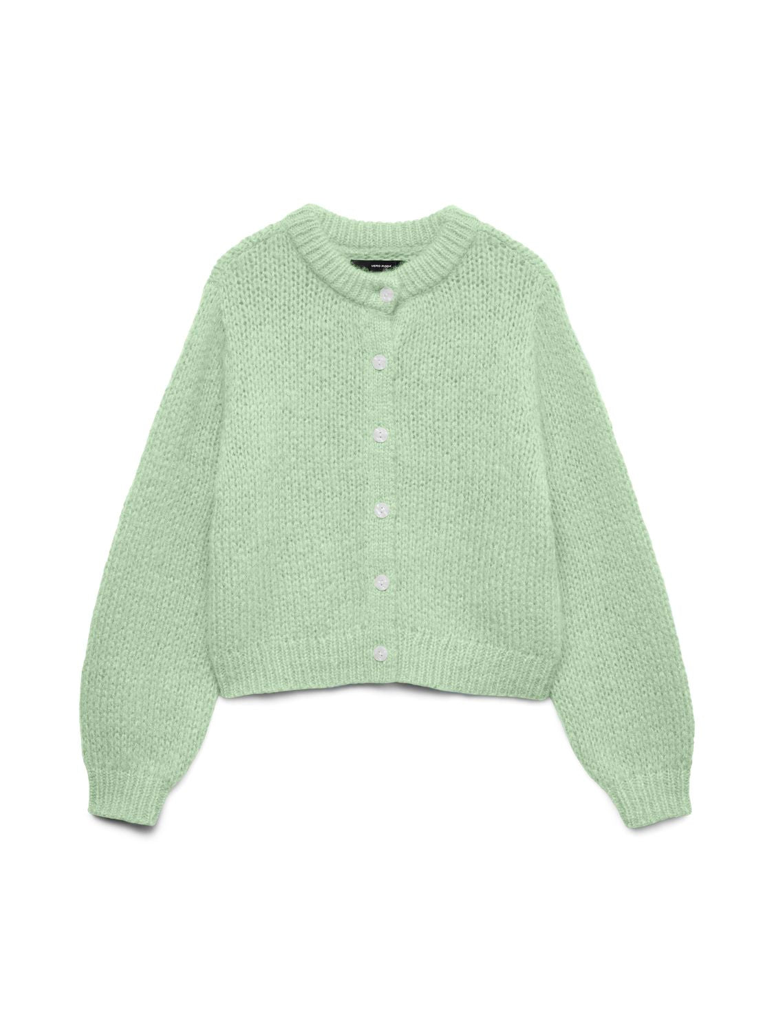 Vmwilo Ls O-Neck Cardigan Exp Grønn