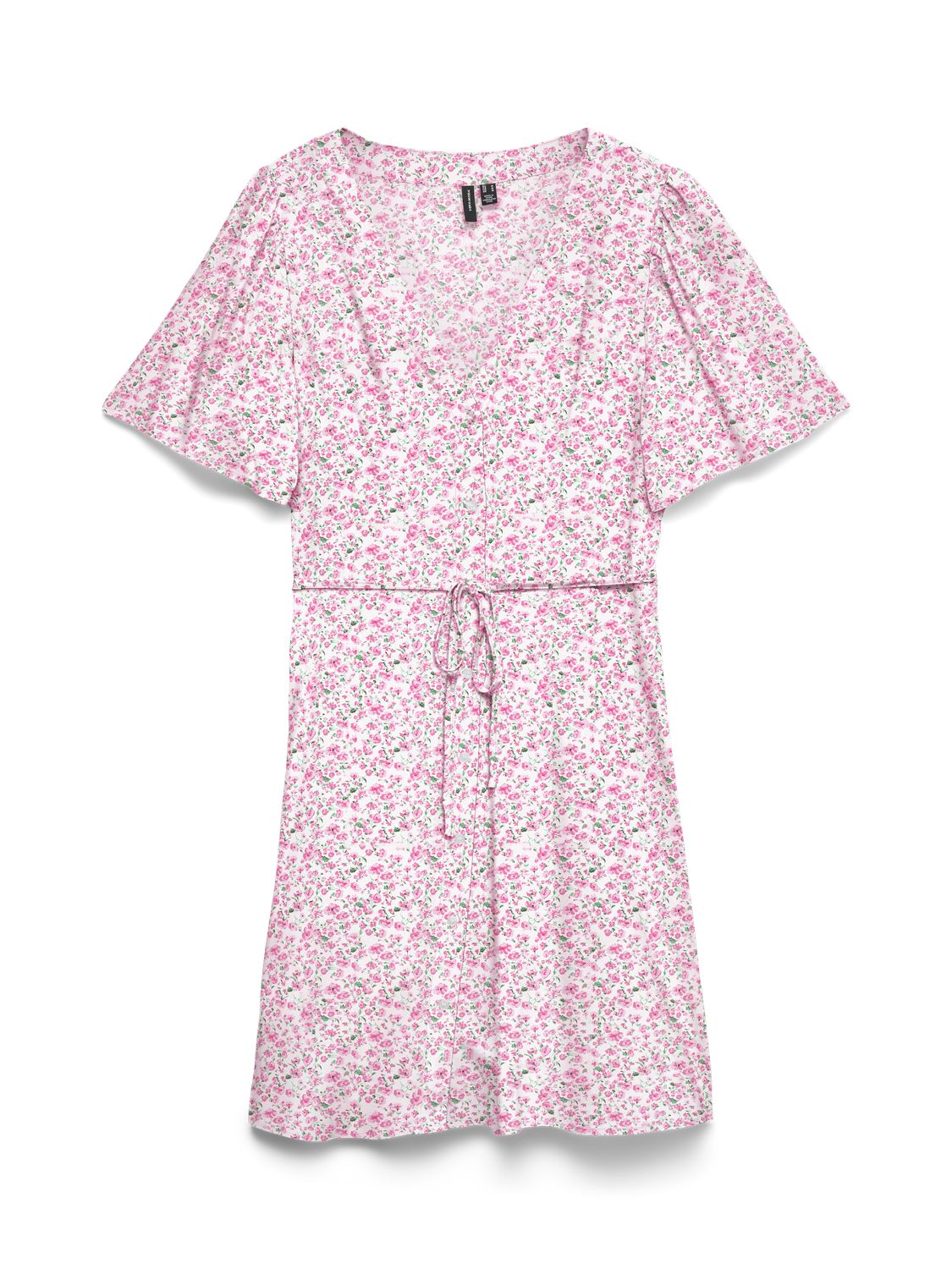 Vmalba Ss Short Dress Wvn Noos Rosa