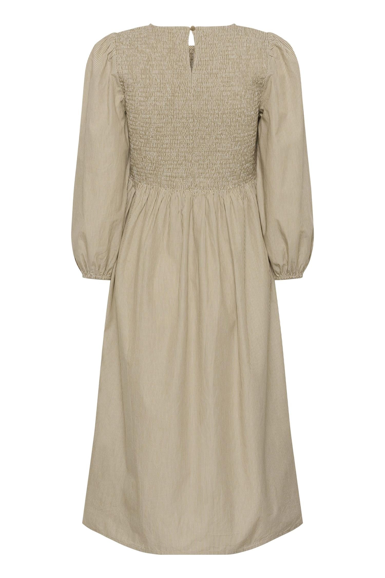 Kamona Smock Dress Beige