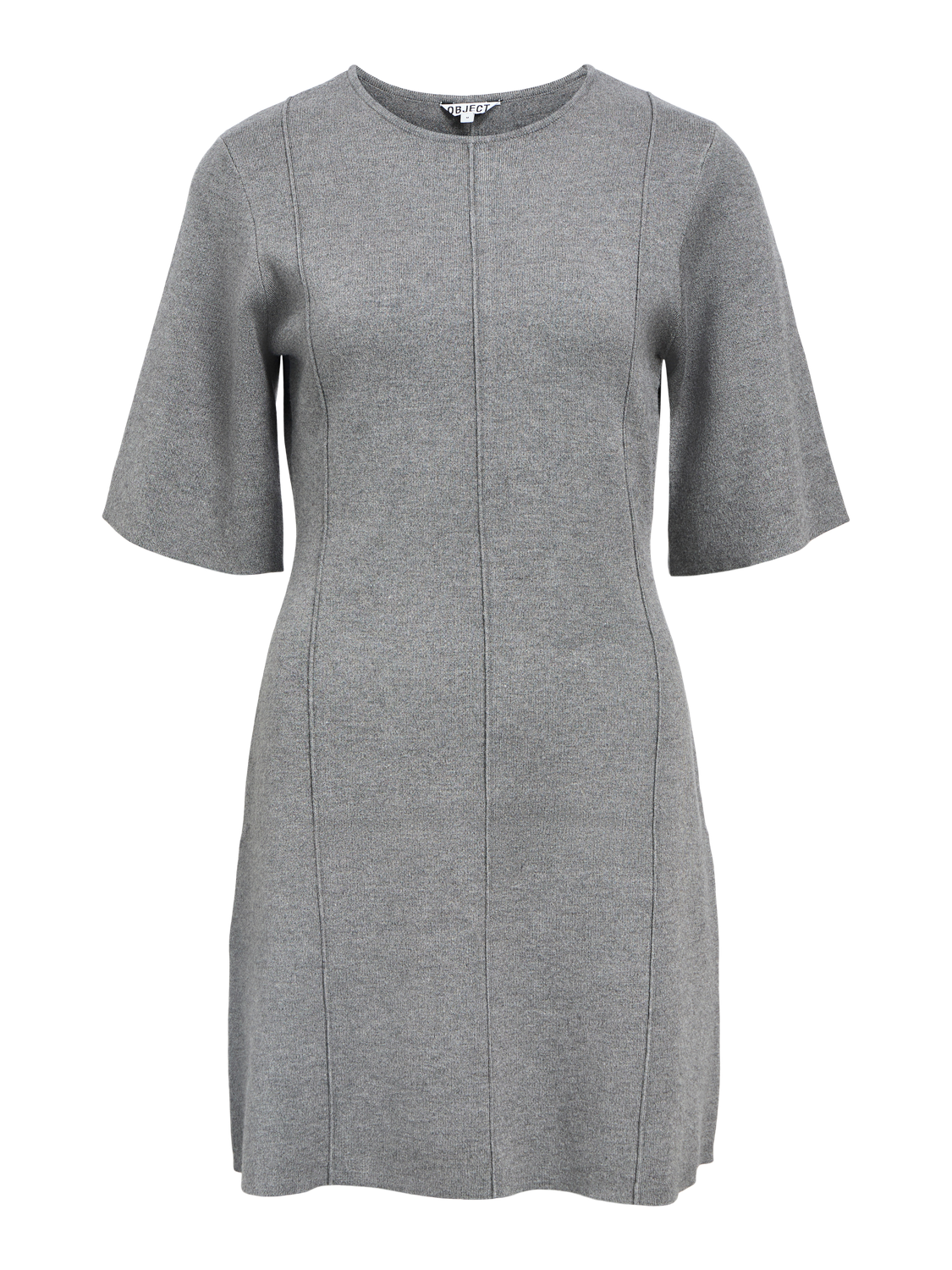 Objreynard 2/4 Re Short Dress Noos Mellomgrå