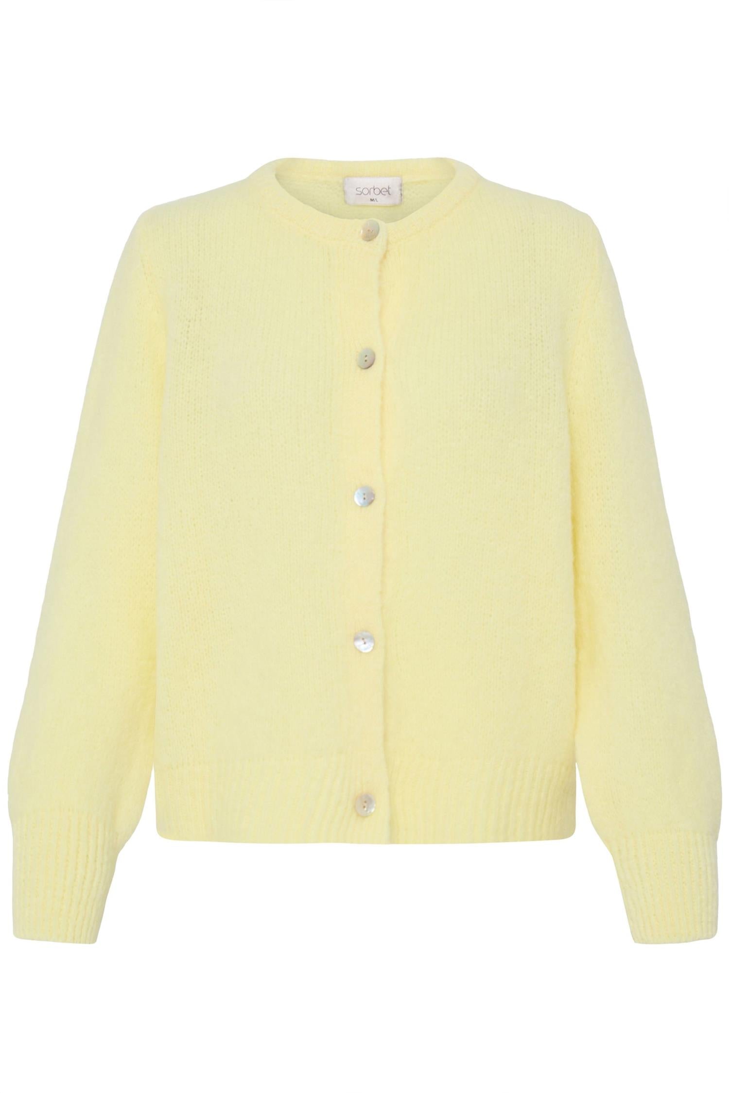 Sbgulvig Knit Cardigan Gul