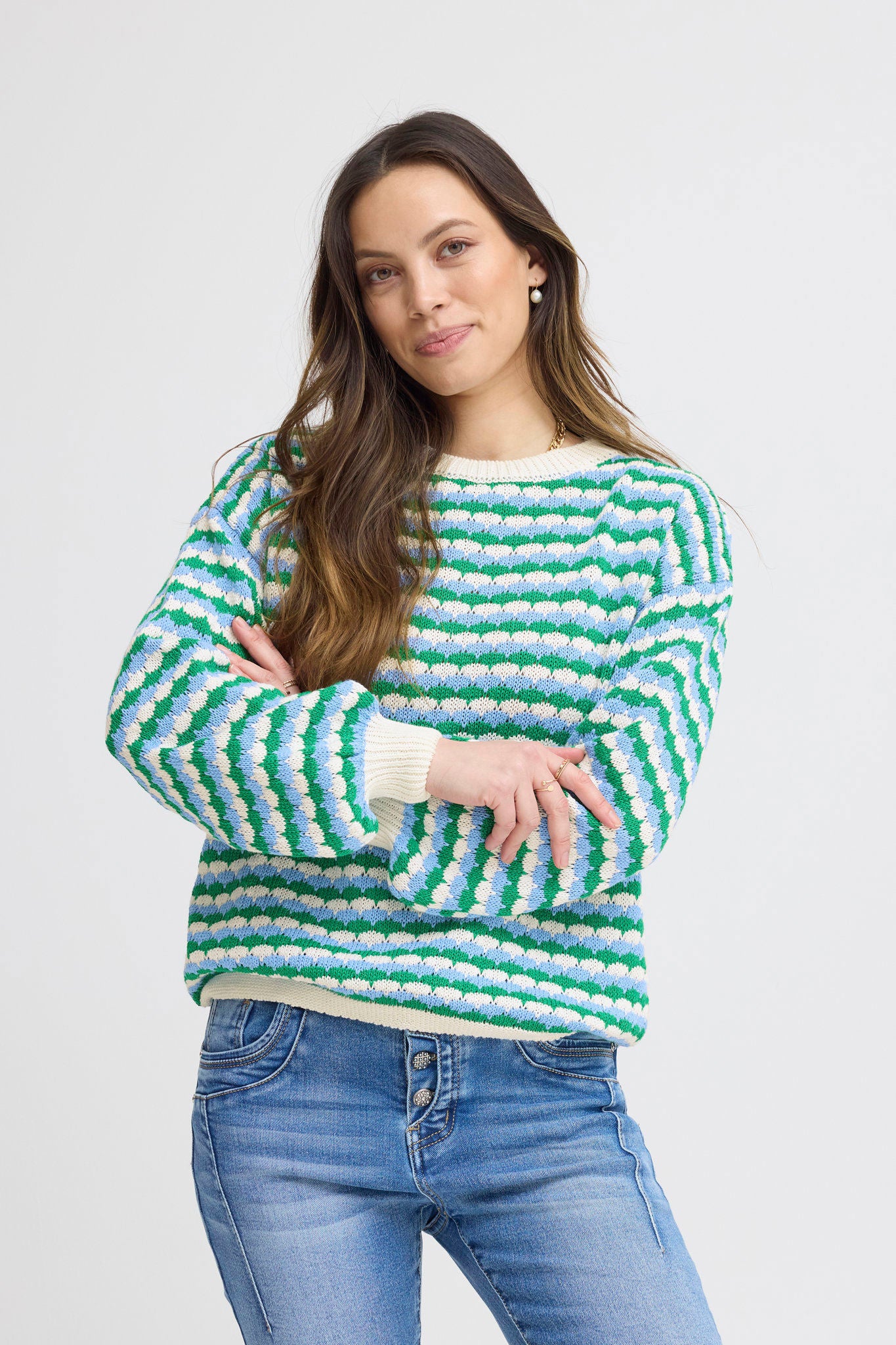 Sbsyrana Knit Blouse Grønn