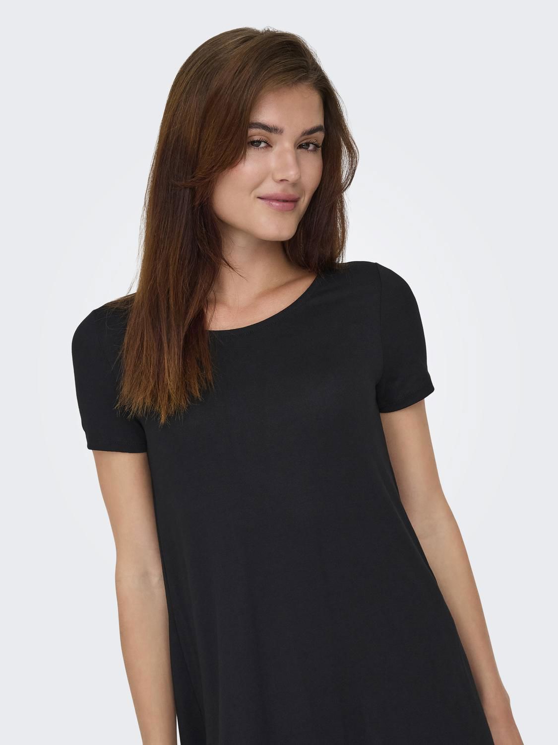 Onlbera Back Lace Up S/s Dress Jrs Noos Sort