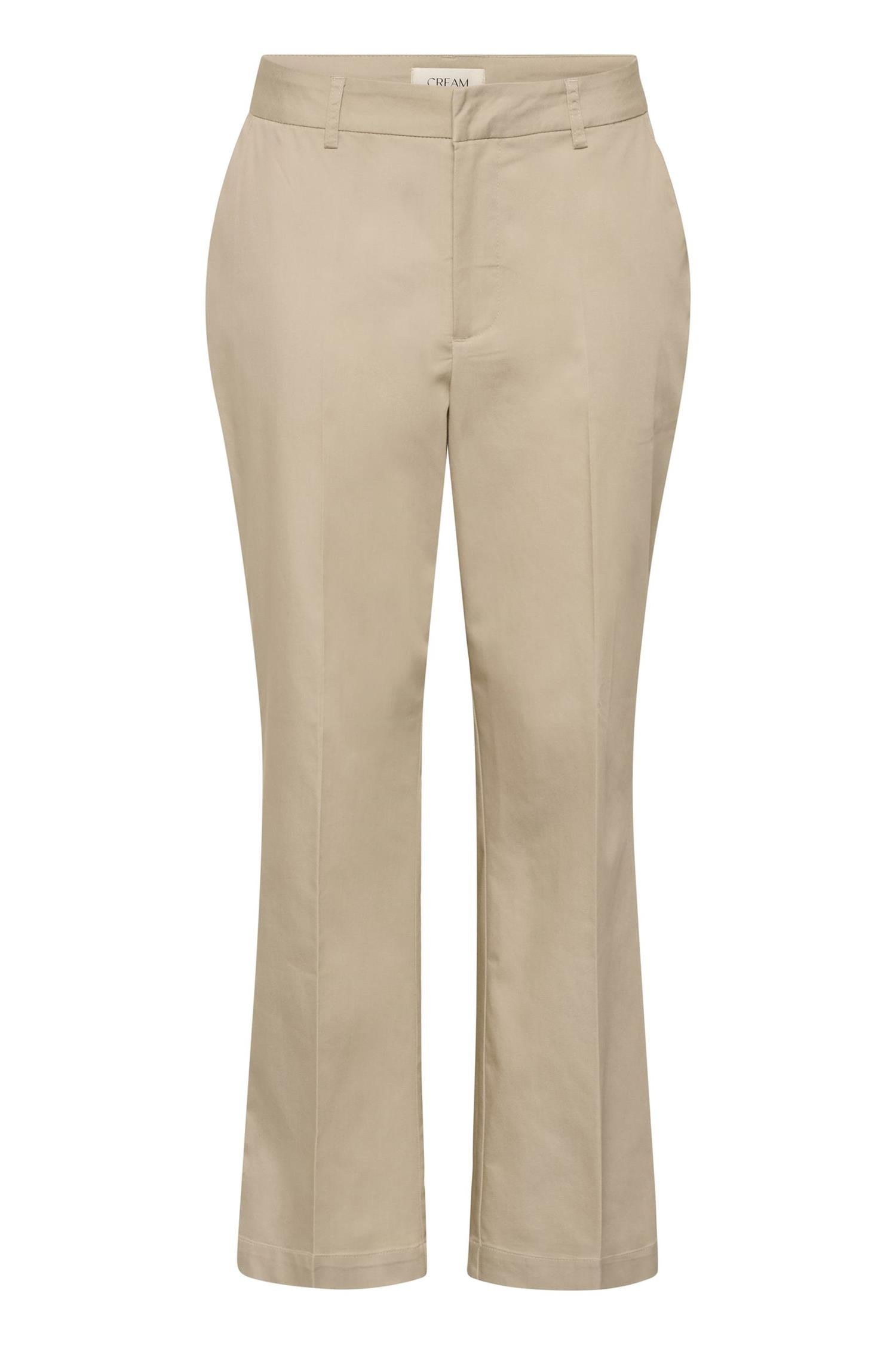 Crgia 7/8 Flared Pant Beige