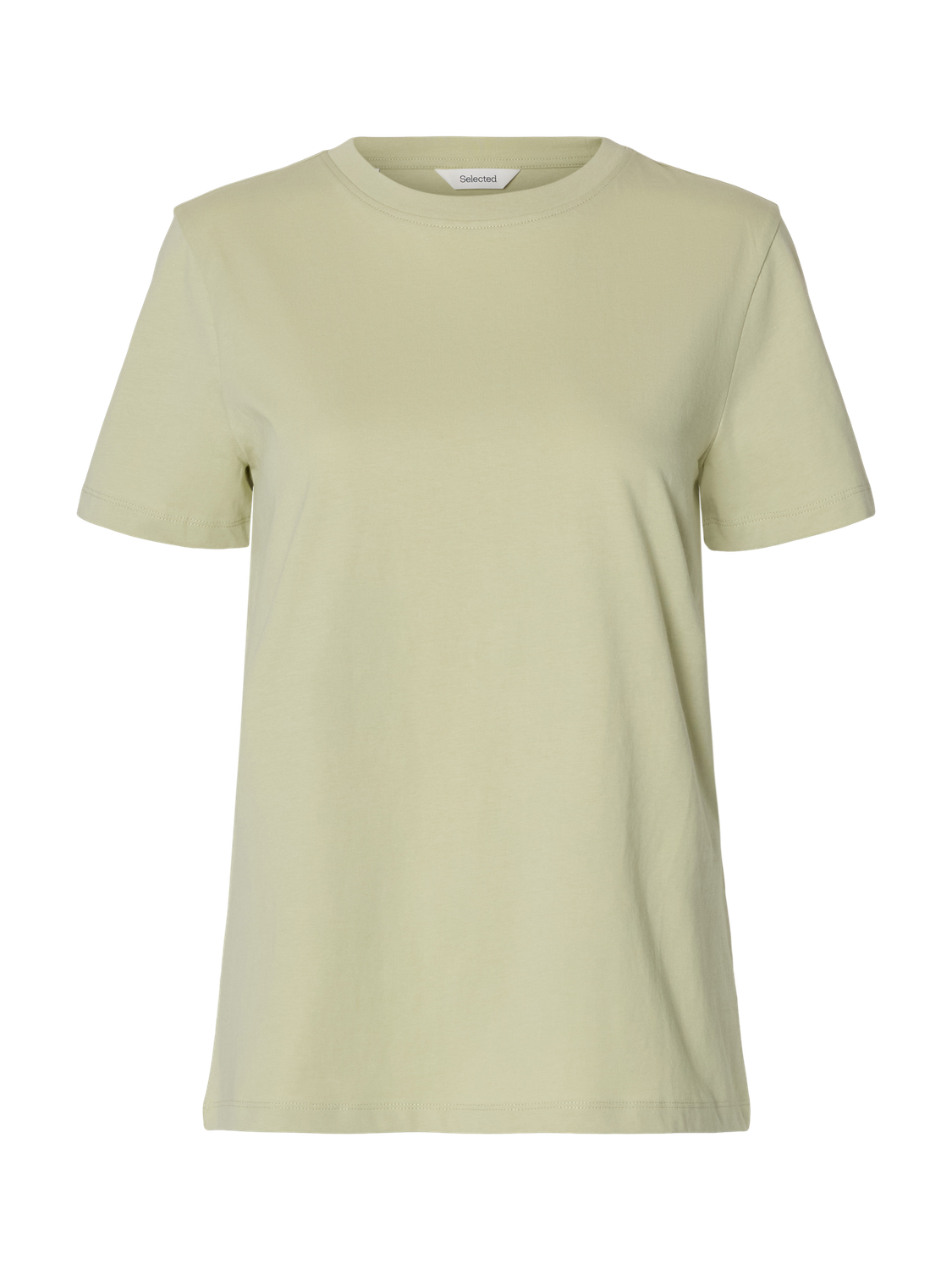 Slwmyessential Ss O-Neck Tee Noos Grønn
