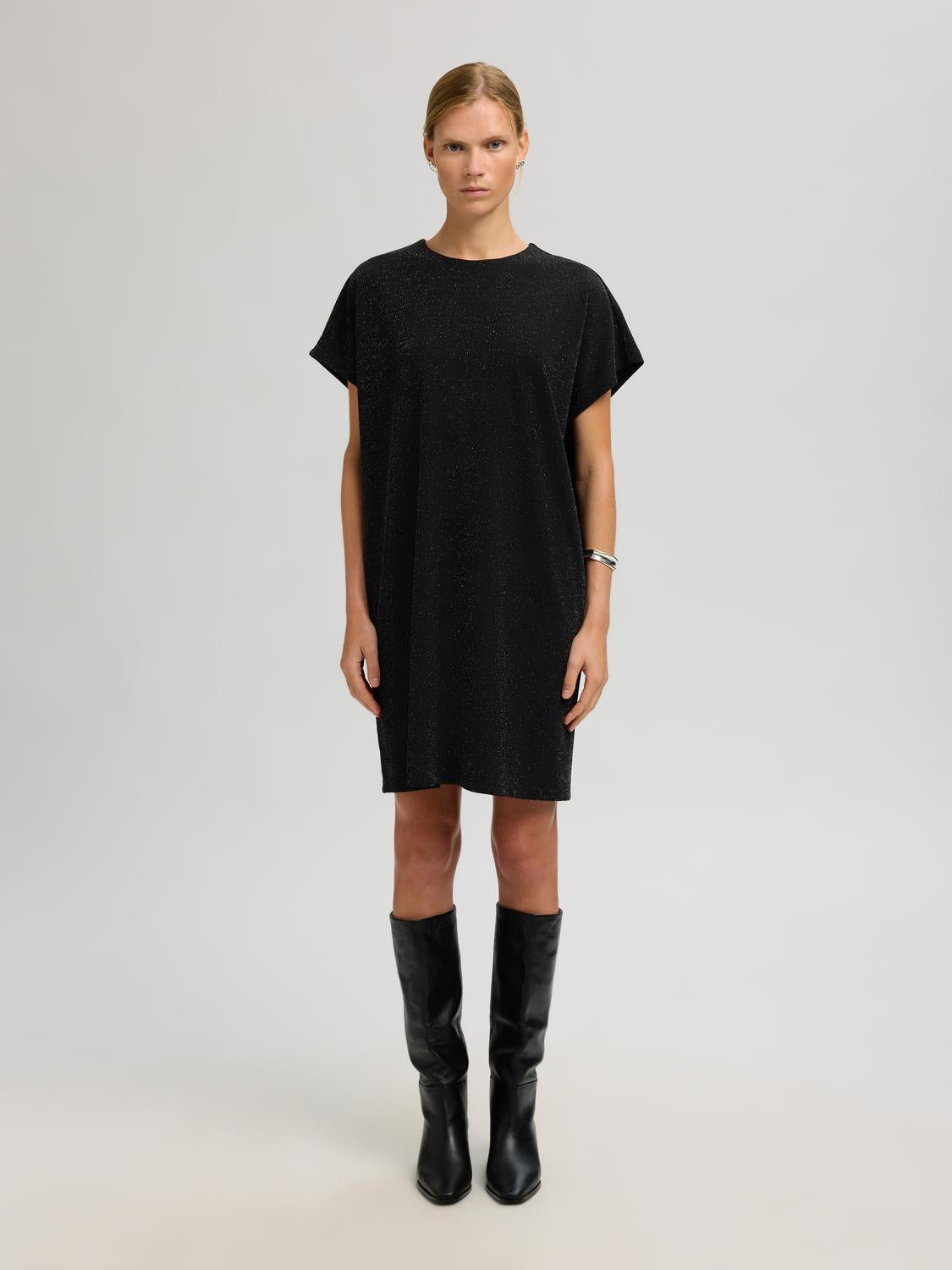 Slfoversized Sandra Ss Short Dress Sort