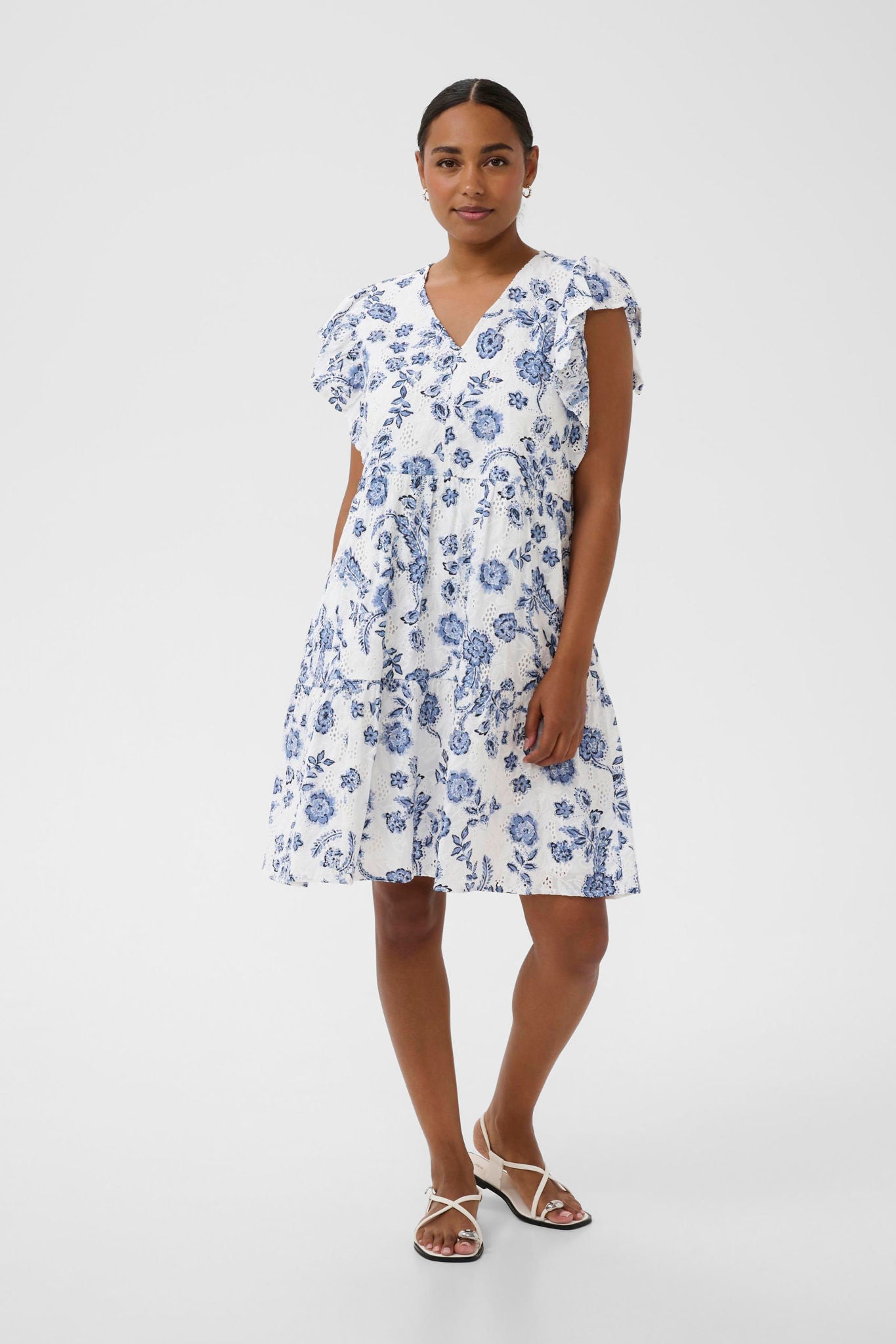 Kaluisa Dress Blå