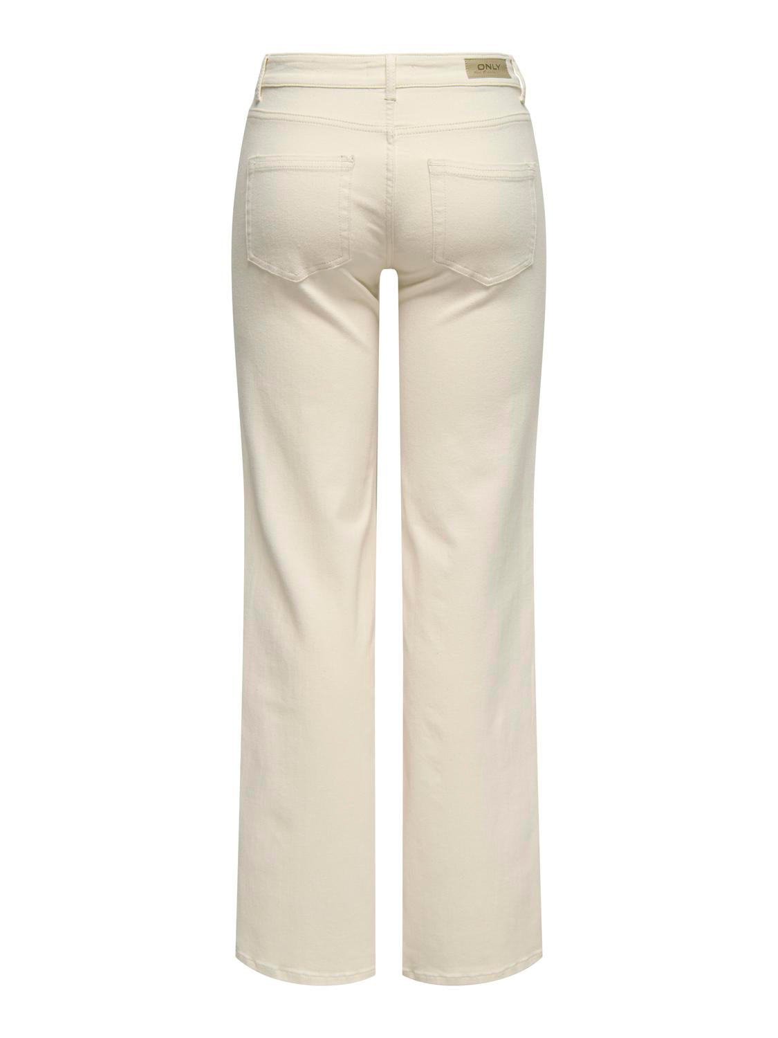 Onlblush Mid Straight Dnm Dot Noos Beige
