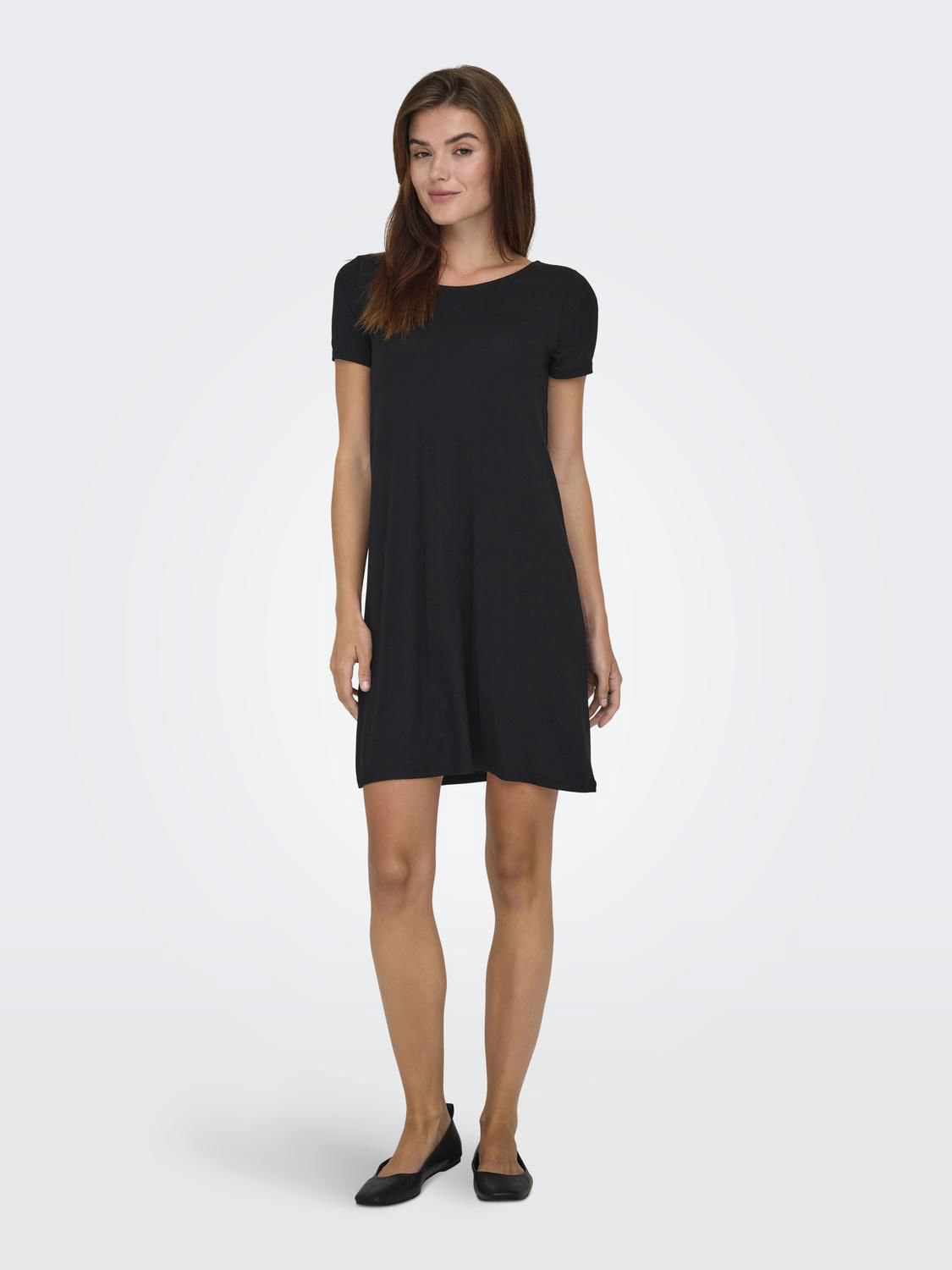 Onlbera Back Lace Up S/s Dress Jrs Noos Sort