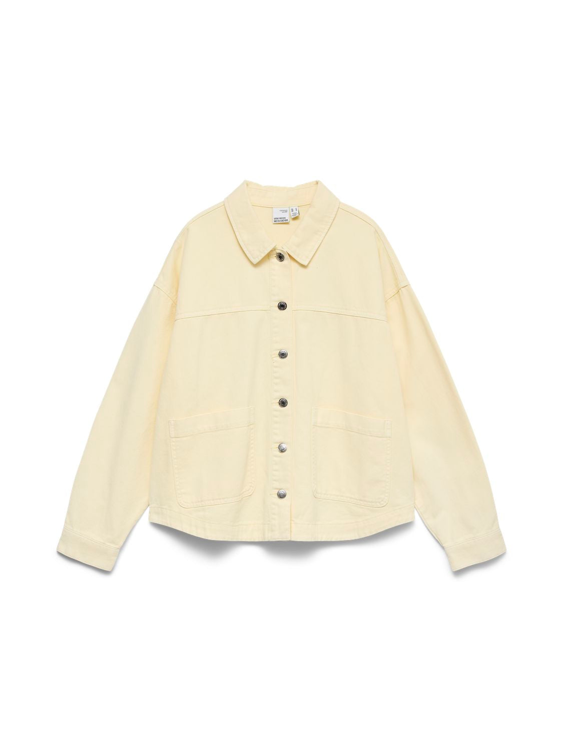 Vmjamie Ls Denim Shacket Mix Ga Noos Gul