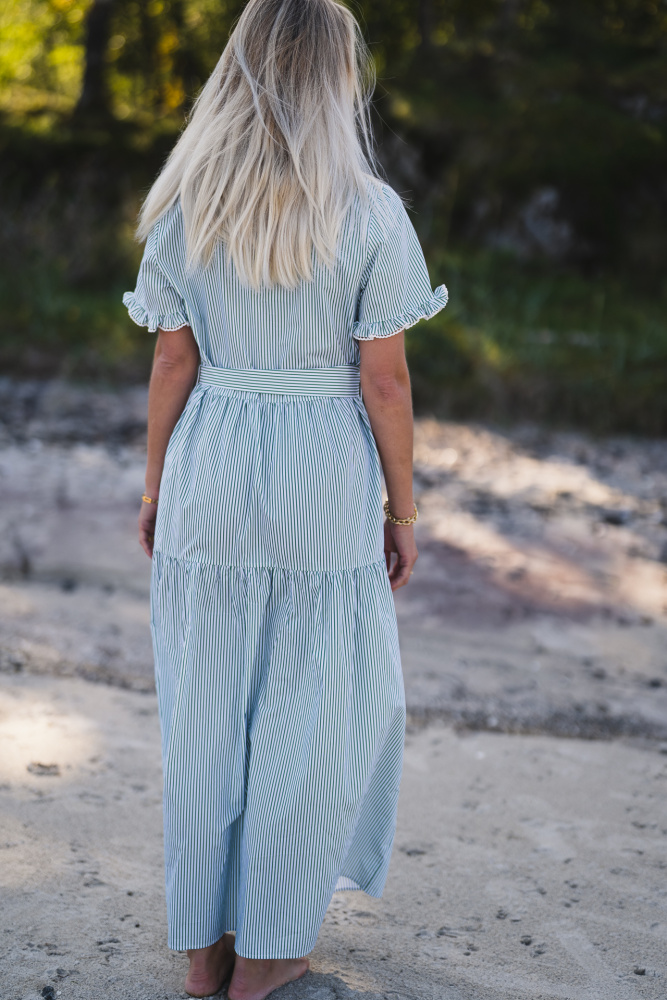 Rausida Maja 2/4 Shirt Dress Stp Grønn