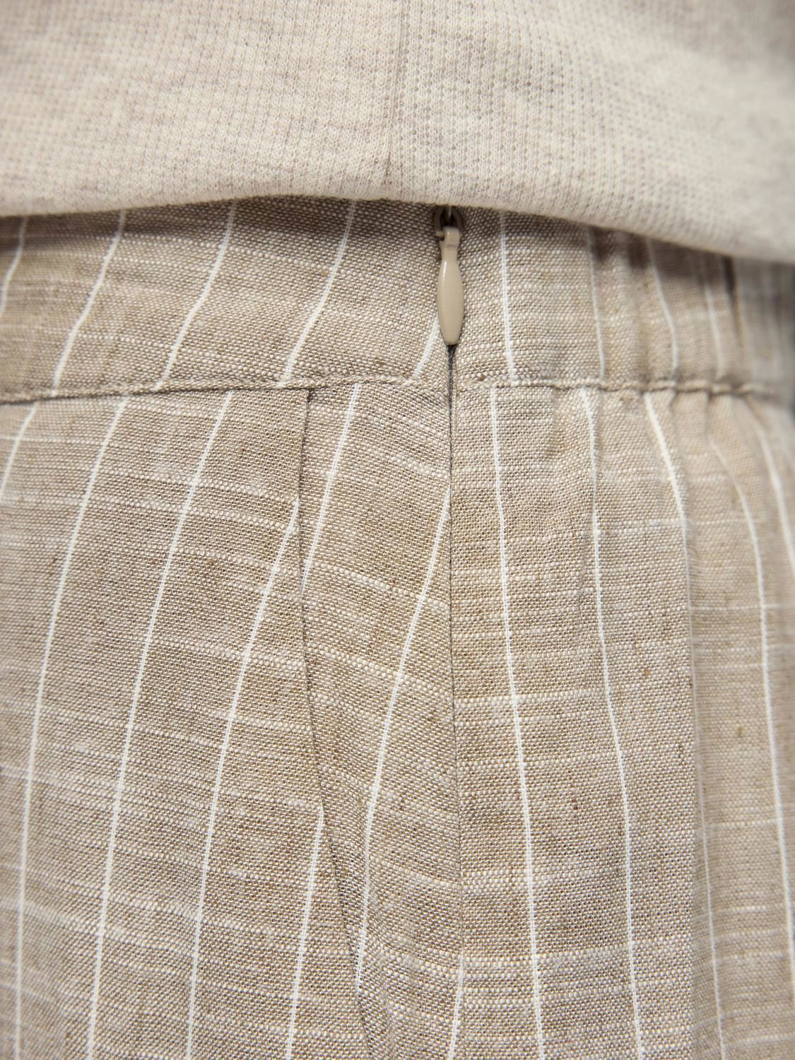 Objpaula Yui Hw Wide Pants 144 Beige