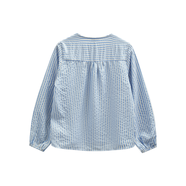FQZELLA-BLOUSE Blå