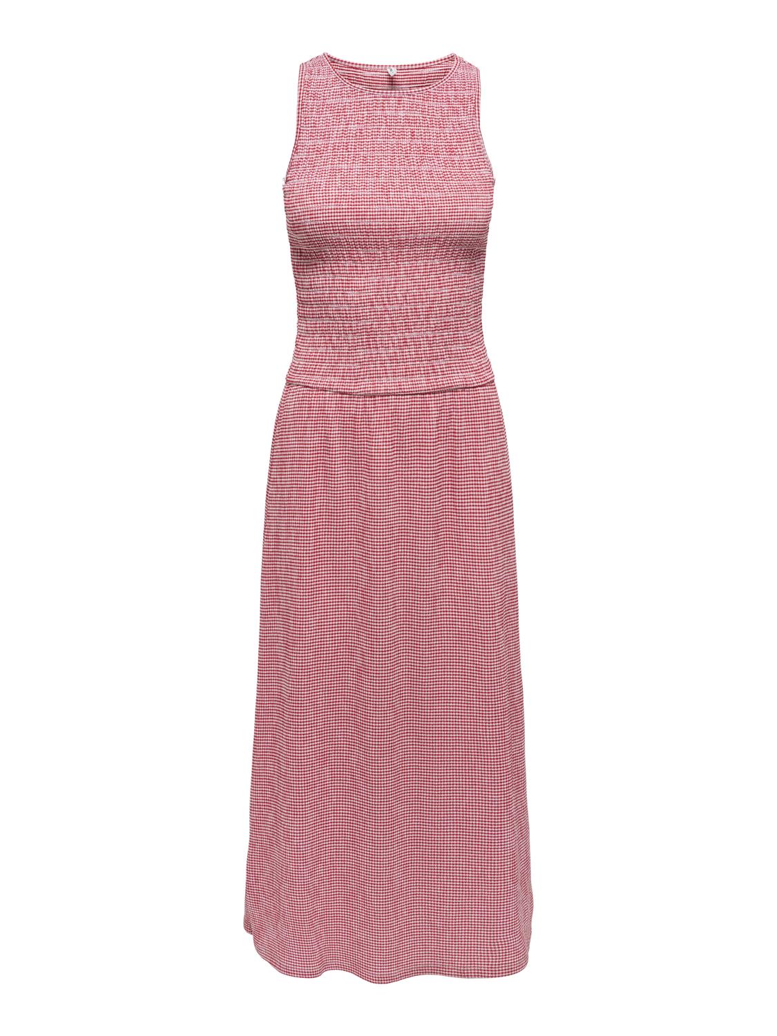 Onlcelle S/l Smock Dress Jrs Rød