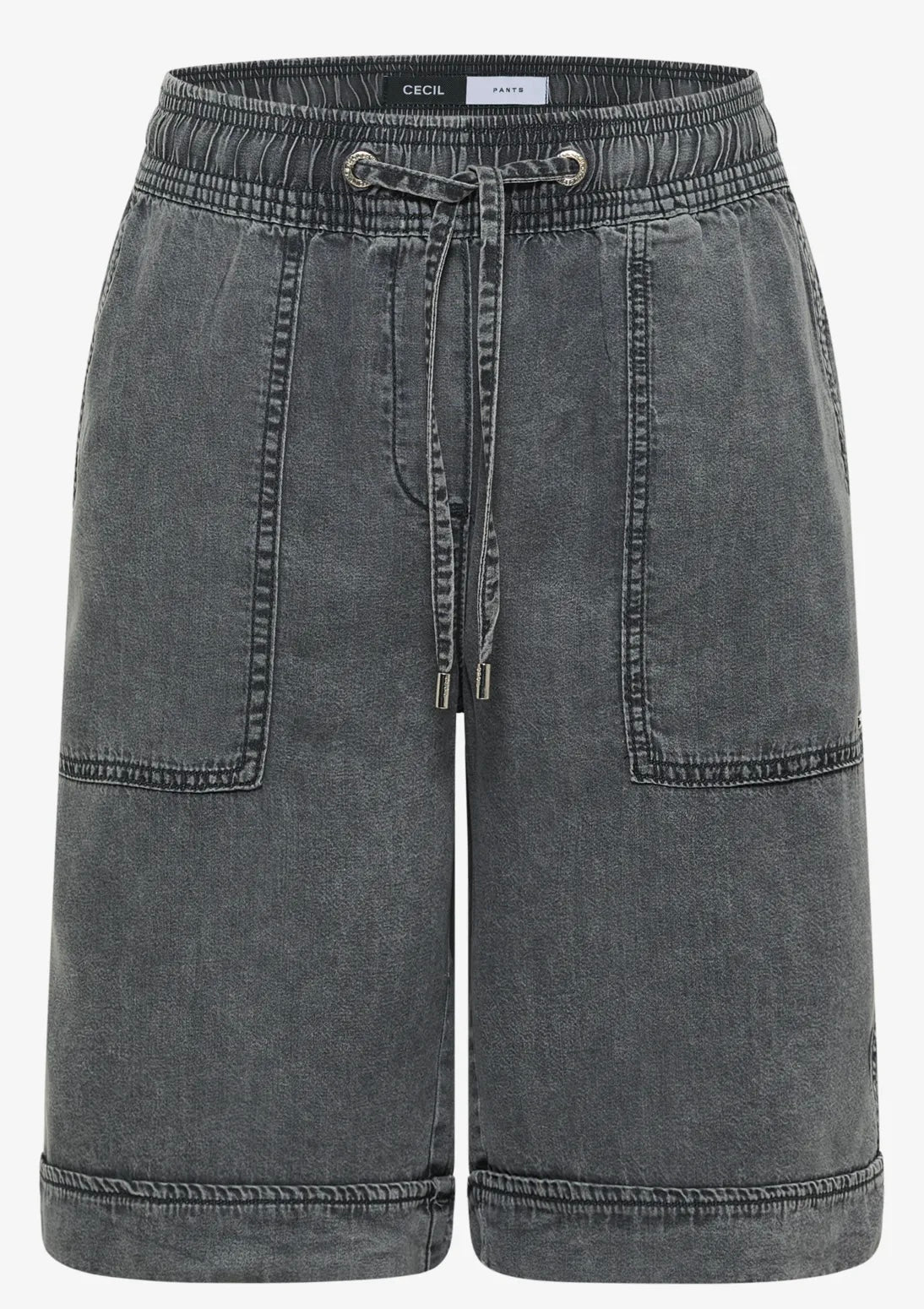 NEELE SHORTS TENCEL Grå
