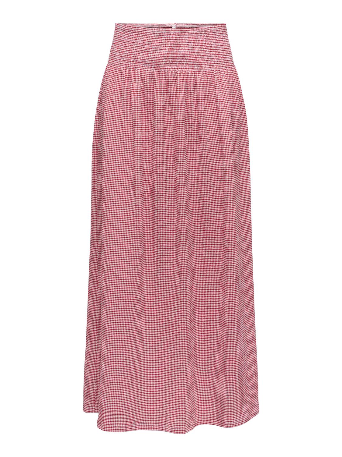 Onlcelle Smock Skirt Cs Jrs Rød