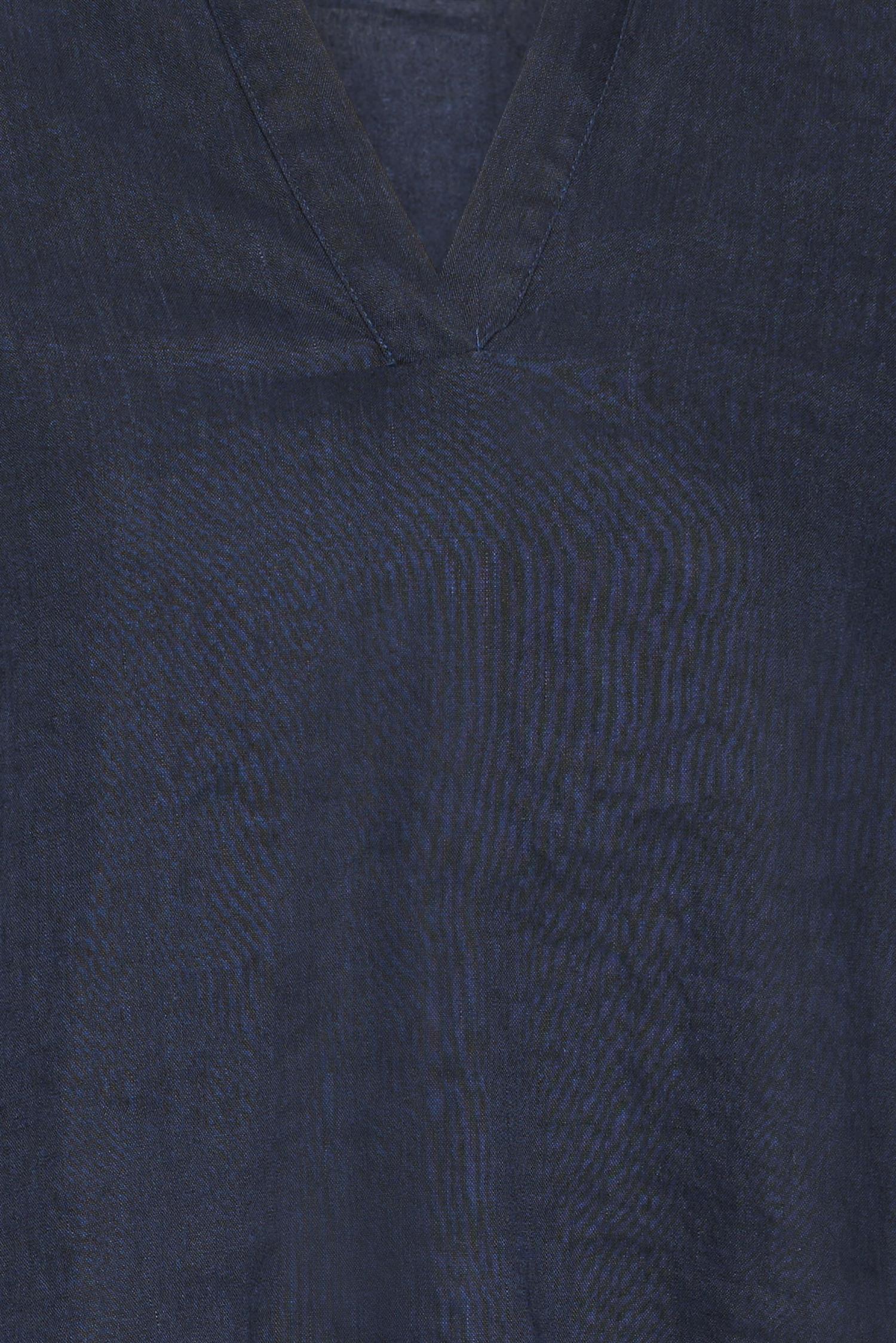 Pzluca 3/4 Sl. Blouse Blå