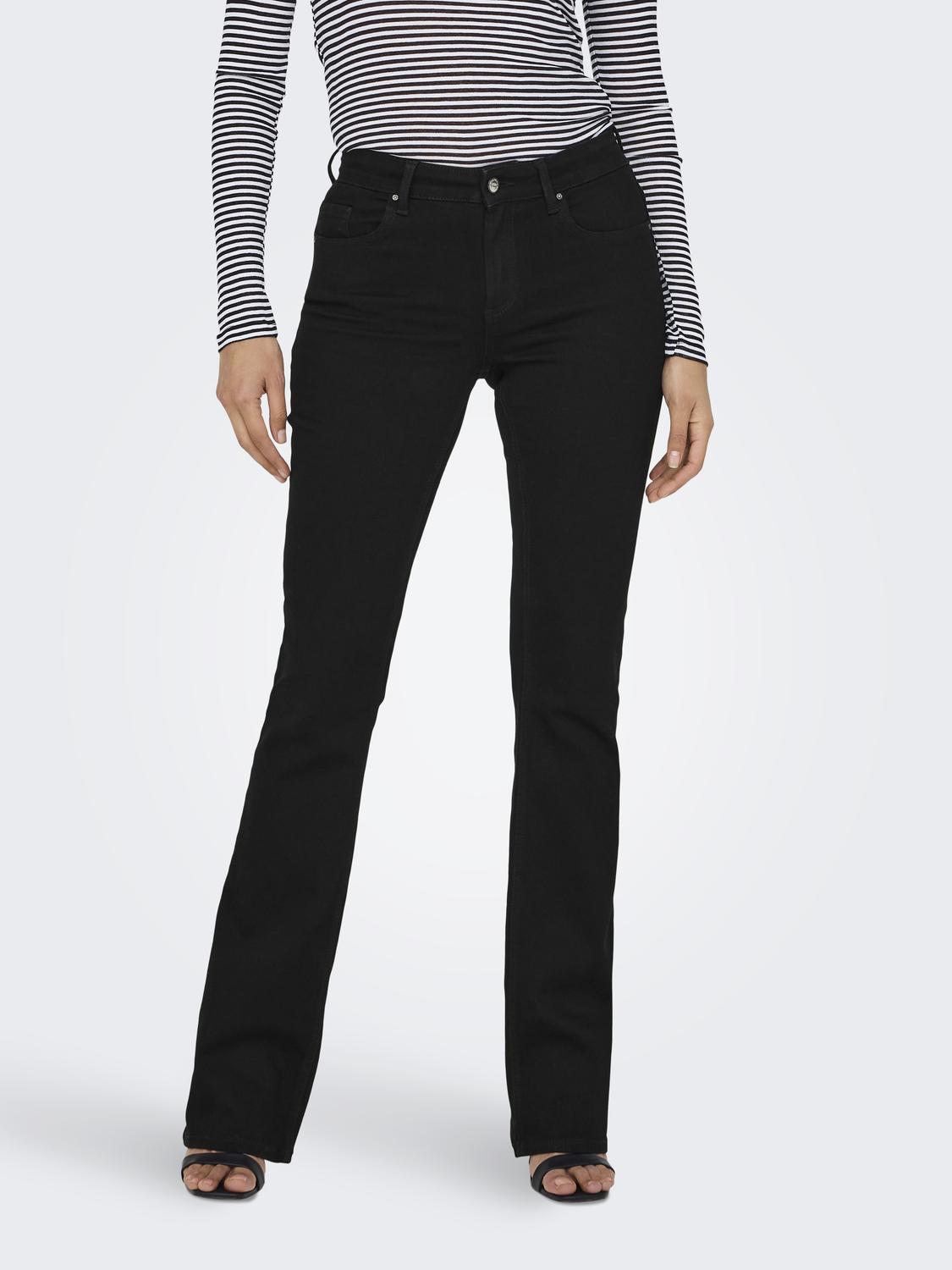 Onlblush Mid Flared Dnm Rea2343 Noos Sort