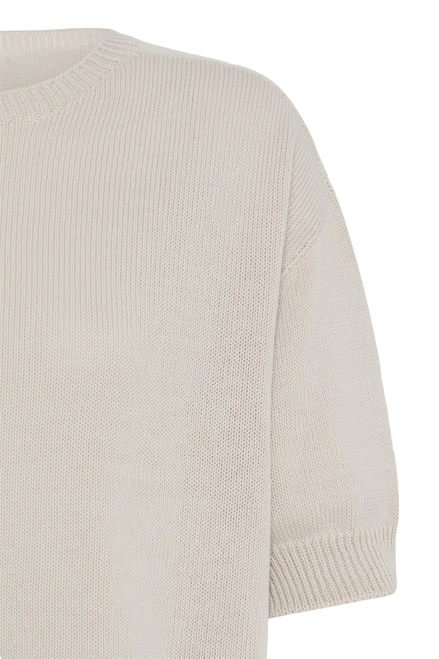 Sbxtikka Knit Blouse Beige