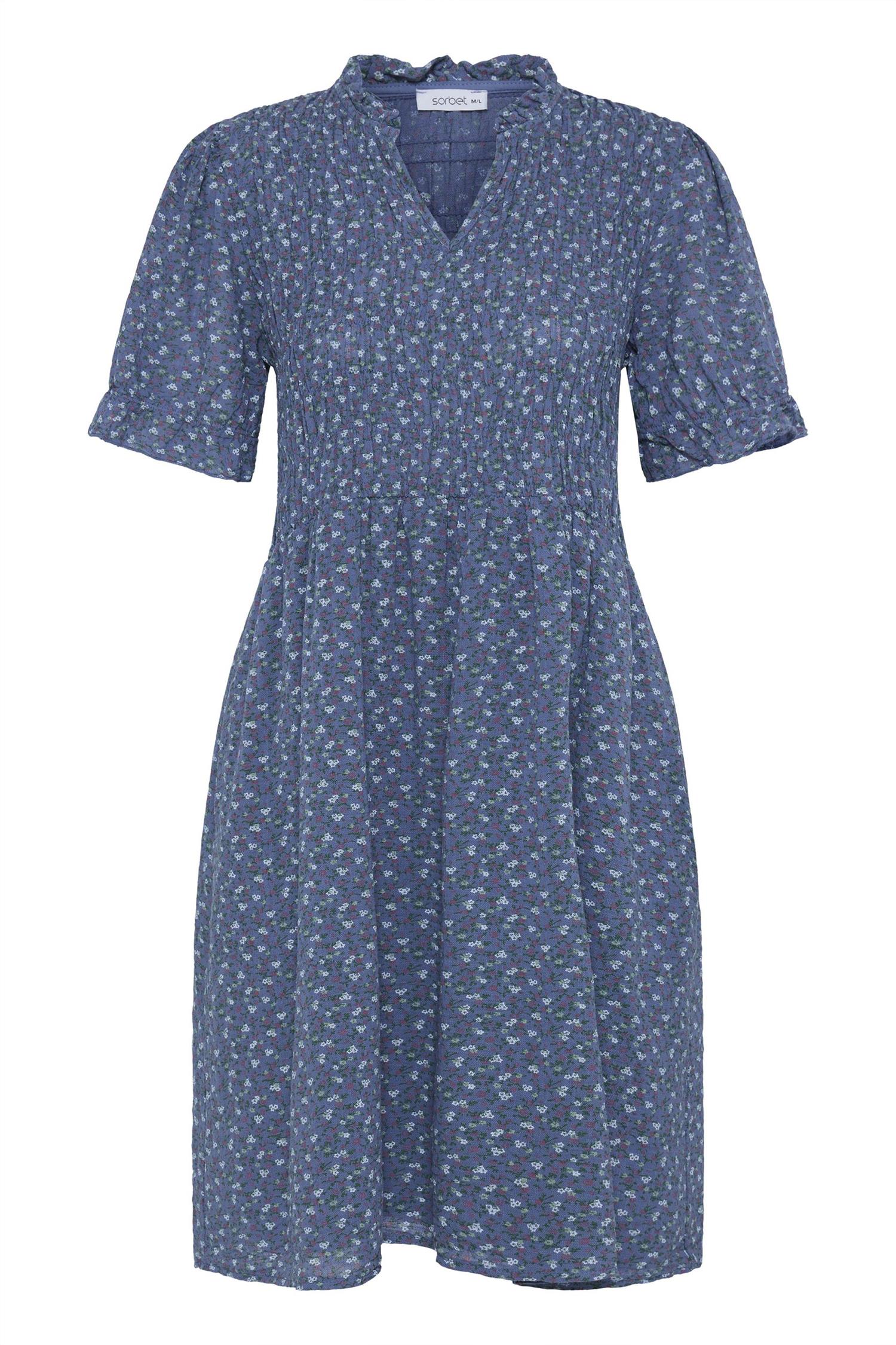 Sbalexa G Sfl Sh Dress Blå