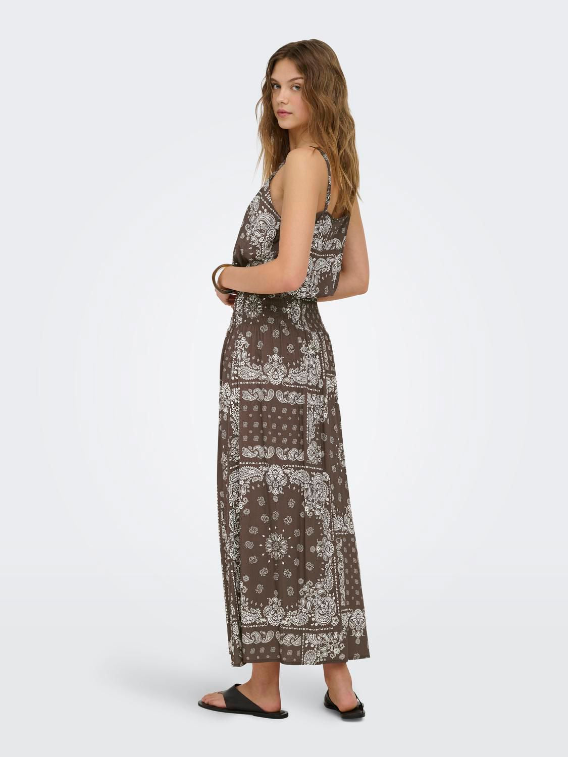 Onlsaki Ambel Long Band Skirt Wvn