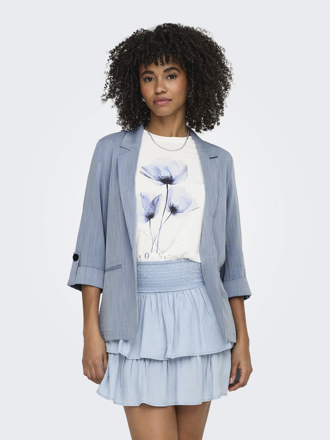 Onlfree Modal S/s Atelier Top Jrs Hvit