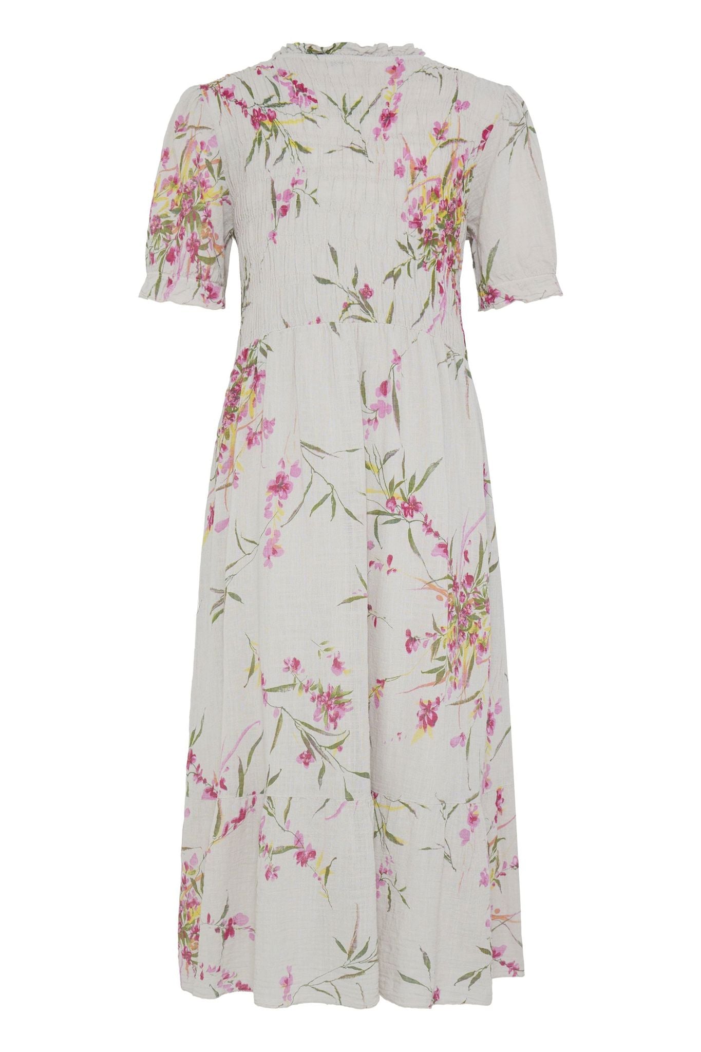 Sbalexa G Long Flo Dress Beige
