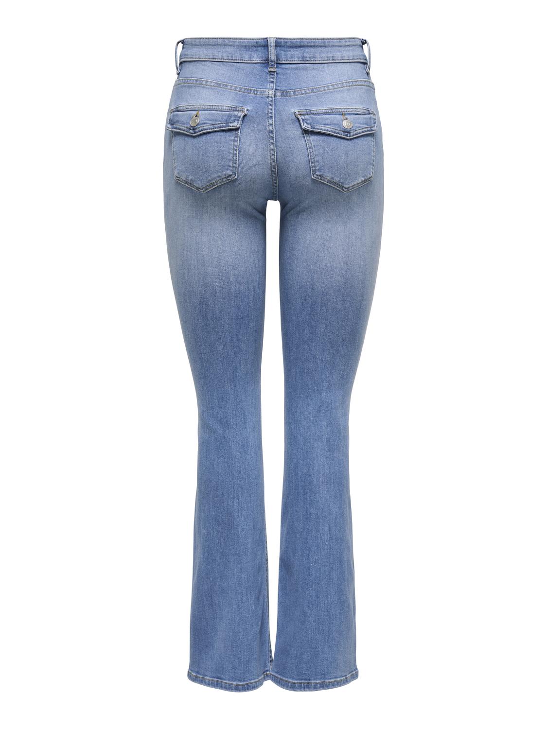 Onlblush Mw Back Pock Fla Tai222 Dnmnoos Blå