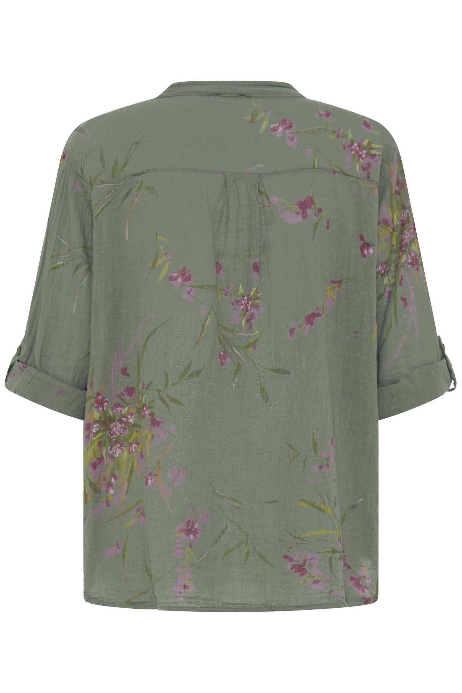 Sbalexa G Flo Blouse Grønn