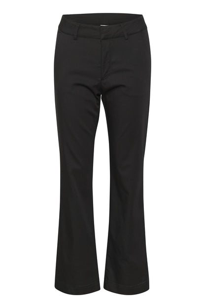 KAlea Flared Chino Pants Svart
