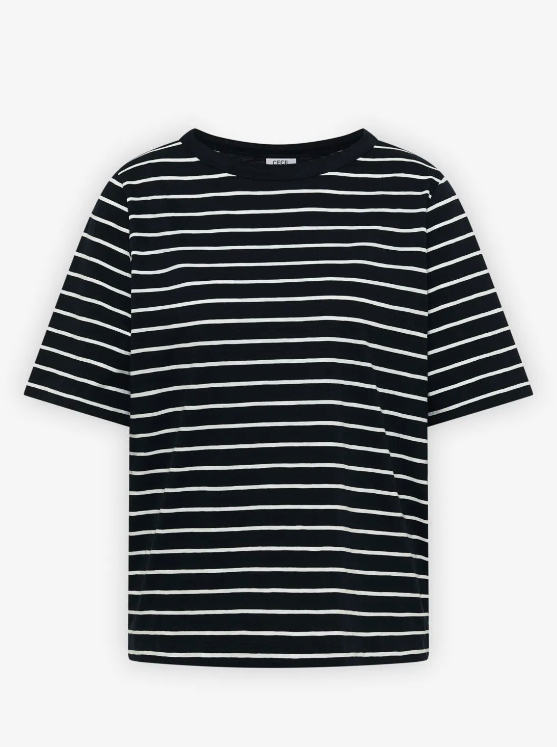 NOS striped slubyarn shirt Blå