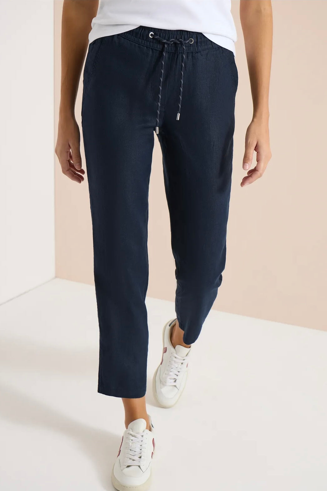 Linen style tracey Blå