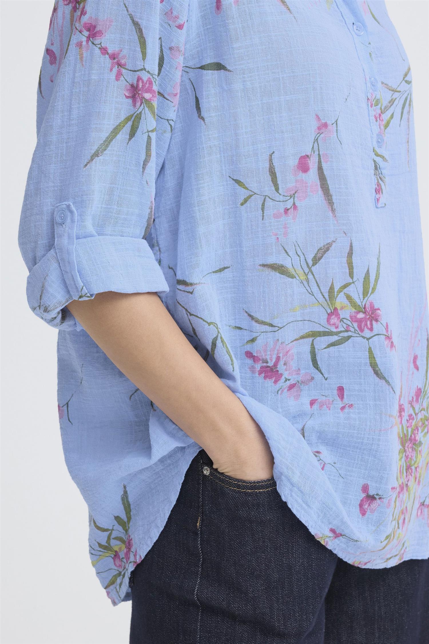 Sbalexa G Flo Blouse Blå