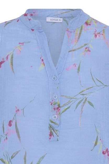 Sbalexa G Flo Blouse Blå
