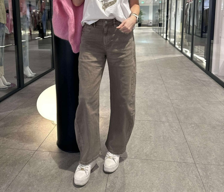 JEANS NW-9260 Brun