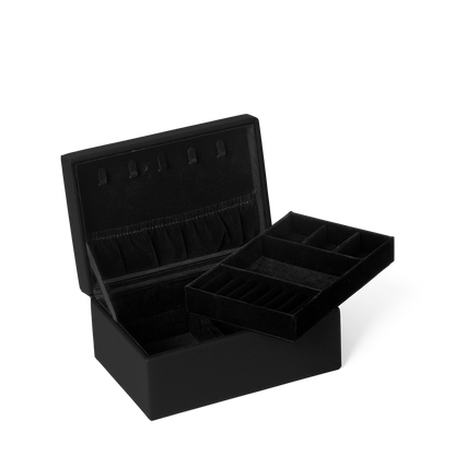 Day Saffiano Jewelry Box Medium Svart