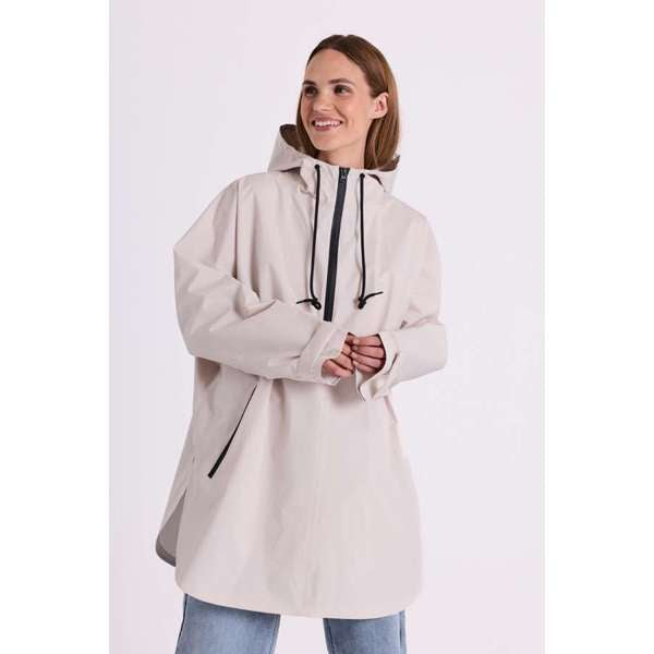 FQMOW-PONCHO Offwhite