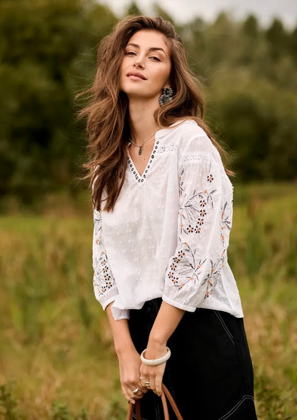 Crsereni Blouse Hvit