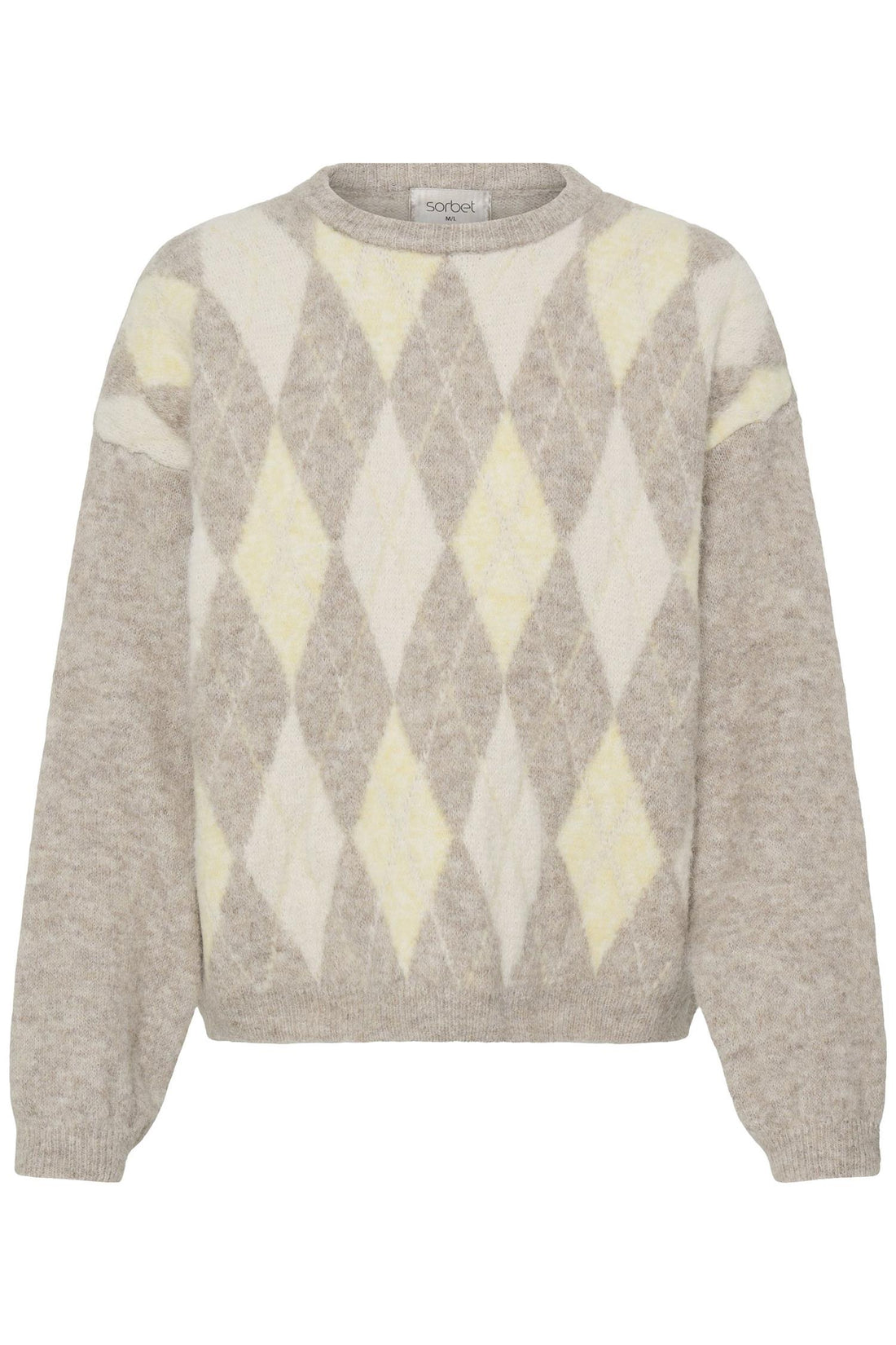 Sbargyle R Knit Blouse Gul