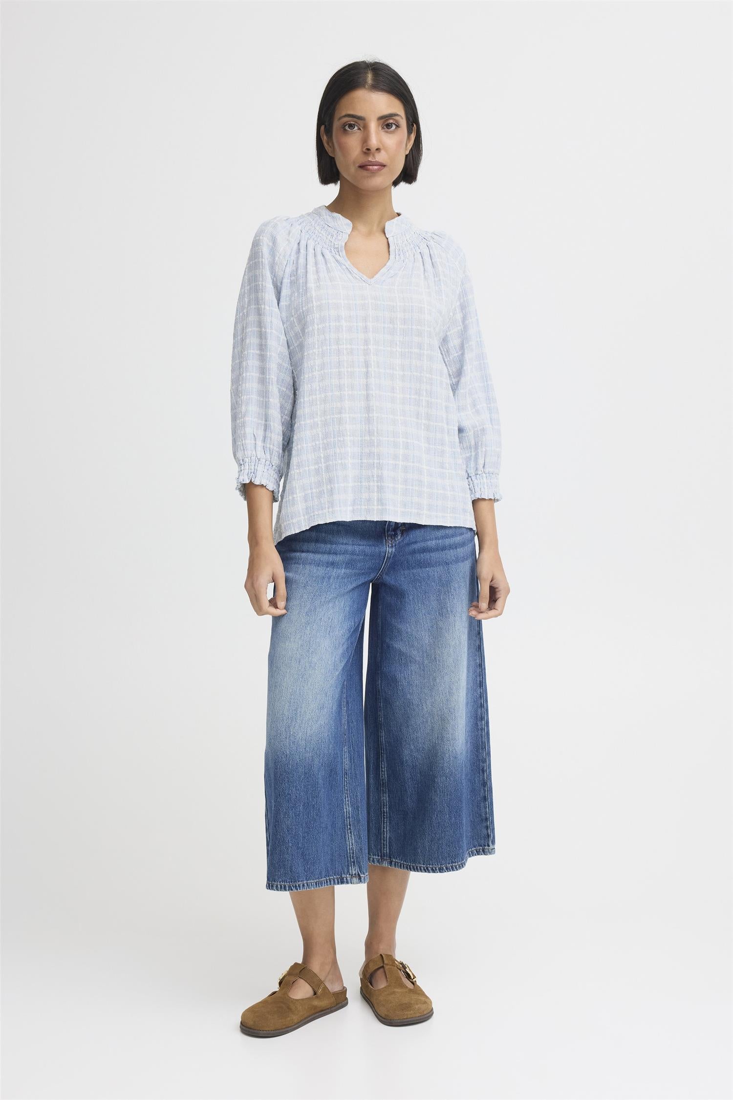 Pzbaila Blouse Blå