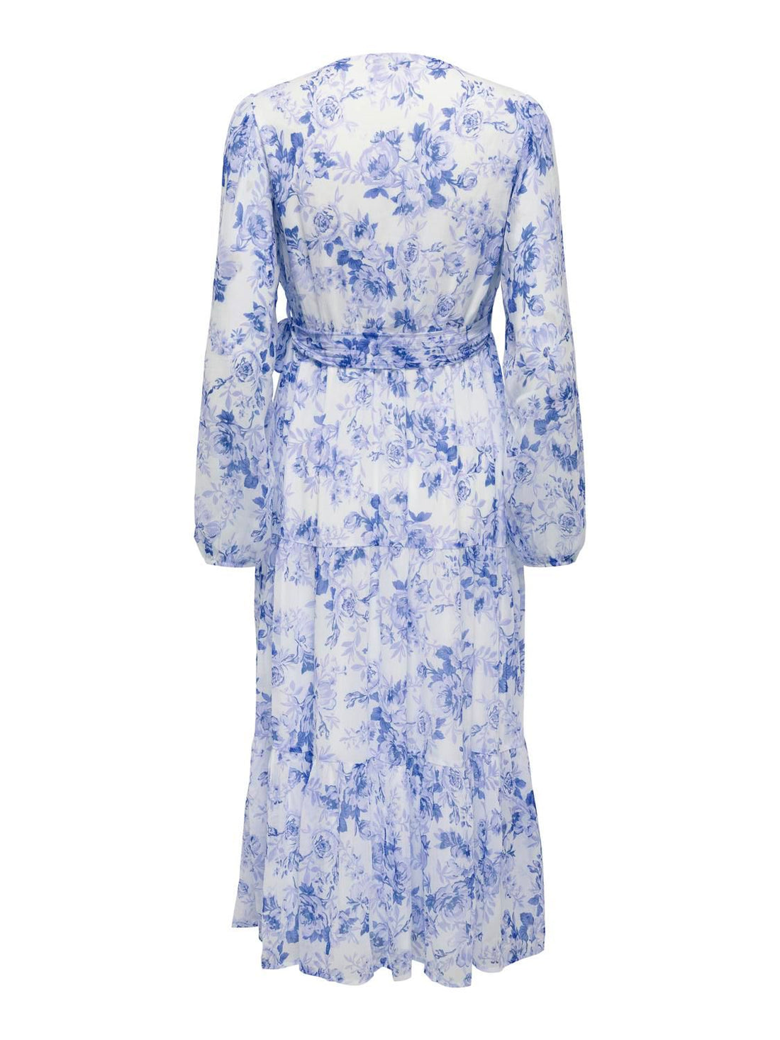 Onlmiriam Ls Wrap Midi Dress Cs Wvn Blå
