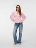 Vmdora Ls Detail Plisse Top Wvn Exp Rosa
