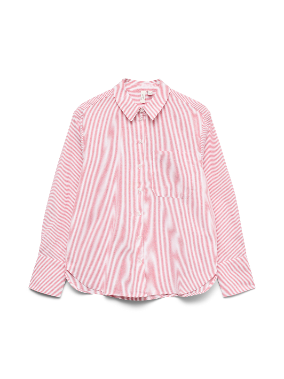 Vminge L/s Shirt Wvn Btq Rosa