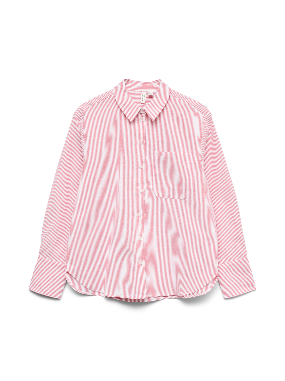 Vminge L/s Shirt Wvn Btq Rosa