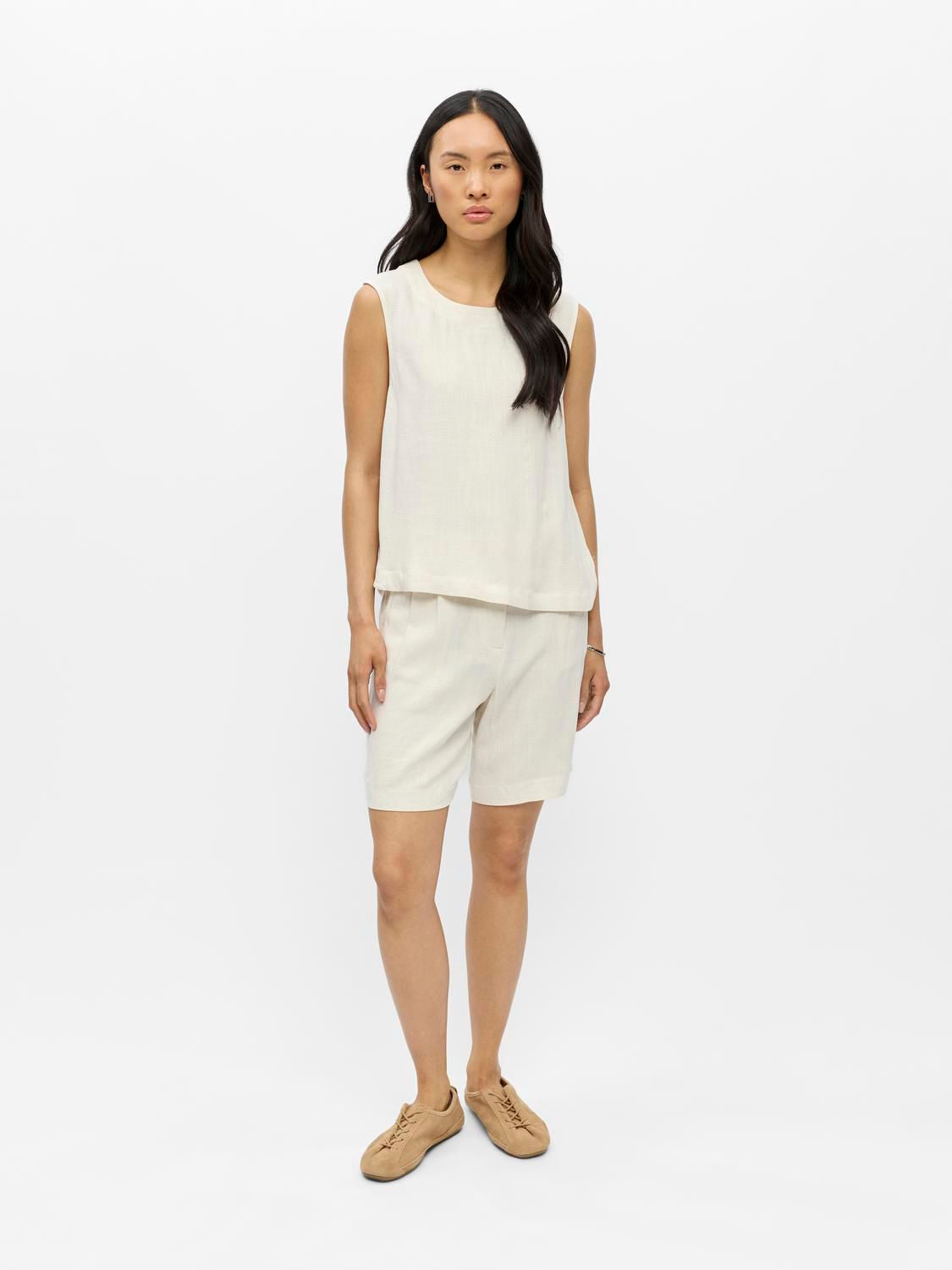 Objsanne Rosie S/l Lo Top Noos Beige
