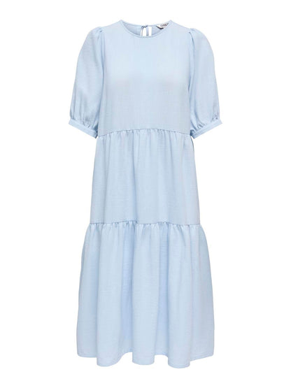 Onlemmia 2/4 Midi Dress Pnt Blå